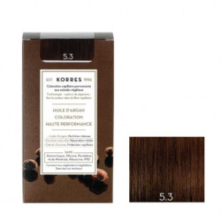 KORRES COLORATION PERMANENTE 5.3 Châtain Clair Doré - 75ml