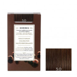 KORRES COLORATION PERMANENTE 5.0 Châtain Clair - 75ml