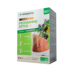 ARKOFLUIDES Organic Detox Program - 30 Bulbs