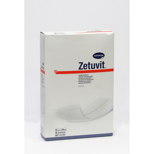 ZETUVIT Pansements 15x20cm - 10 pansements