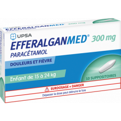 EFFERALGANMED 300mg - 10 Suppositoires