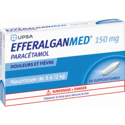 EFFERALGANMED 150mg - 10 Suppositoires