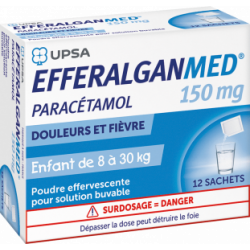 EFFERALGANMED PEDIATRIQUE 150mg - 12 Sachets