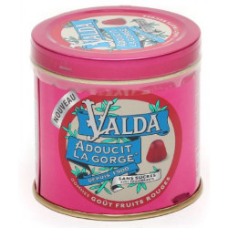 VALDA Gommes Fruits Rouges Sans Sucre 140G