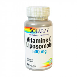 SOLARAY VITAMINE C LIPOSOMALE 500mg 30 Capsules