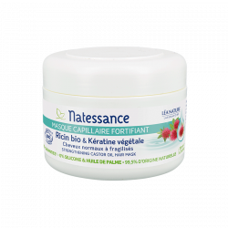 NATESSANCE MASQUE CAPILLAIRE FORTIFIANT Ricin Bio & Kératine