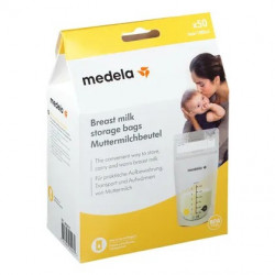 MEDELA SACHETS DE CONSERVATION POUR LAIT MATERNEL - 50 Sachets