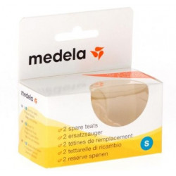 MEDELA REPLACEMENT NIPPLES - 2 Nipples S