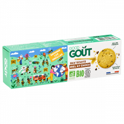 GOOD GOÛT BEE'SCUITS Miel et Chocolat - 100G