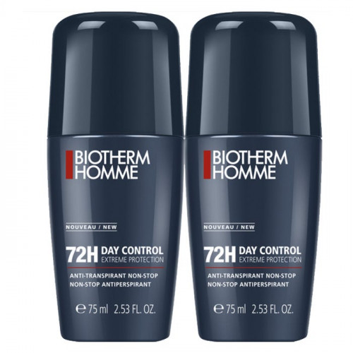 BIOTHERM HOMME Déodorant 72h Roll-On - Lot de 2x75ml