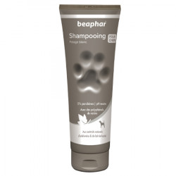 BEAPHAR CHIEN Shampooing Premium Pelage Blanc - 250ml