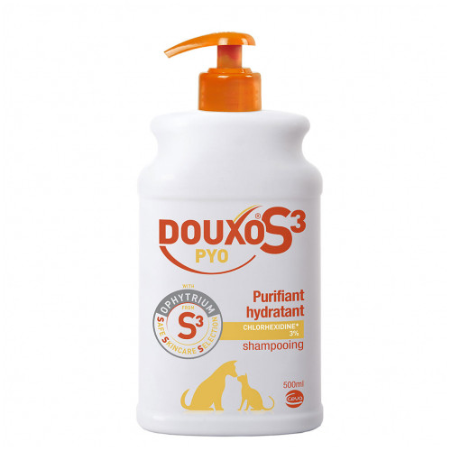 DOUXO S3 PYO HYDRATING PURIFYING SHAMPOO Dog & Cat - 500ml