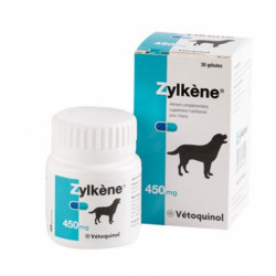 VETOQUINOL ZYLKENE CLASSIC 450mg (20-40kg) - 30 Capsules