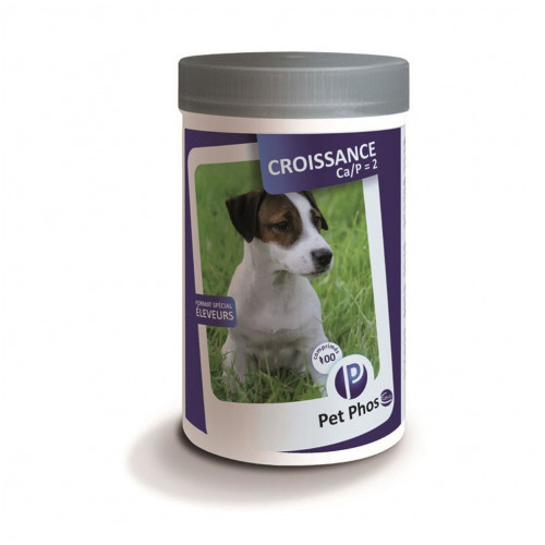 PET-PHOS CROISSANCE Ca/P-2 Chiots et Femelles en Lactation -