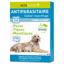 VETOFORM COLLIER INSECTIFUGE Chien Chiot - 1 Collier