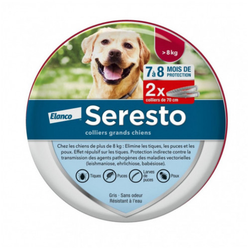 SERESTO 2 Colliers Grand Chien