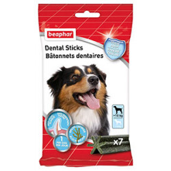 BEAPHAR Bâtonnets Dentaires Pour Chien + de 10kg - 7 Bâtonnets