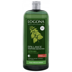 LOGONA Shampoing Brillance Ortie Bio 500ml