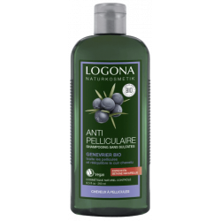 LOGONA Shampoing Anti-Pelliculaire Genèvrier Bio 250ml