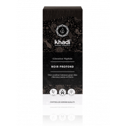 KHADI COLORATION VÉGÉTALE Noir Profond 100g