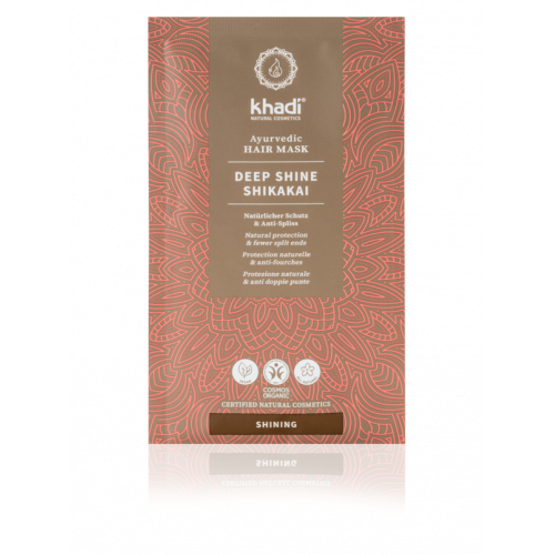 KHADI Masque Capillaire Ayurvédique DEEP SHINE SHIKAKAI 50g