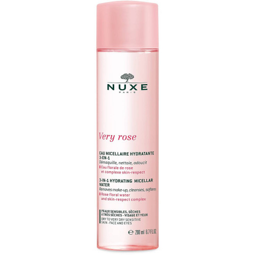 NUXE VERY ROSE Eau Micellaire Hydratante 3-en-1 Peaux Sèches à