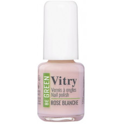 VITRY VERNIS À ONGLES BE GREEN Rose Blanche 6ml