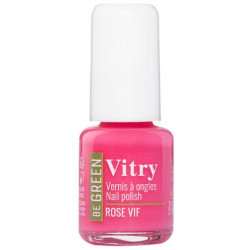 VITRY VERNIS À ONGLES BE GREEN Rose Vif 6ml