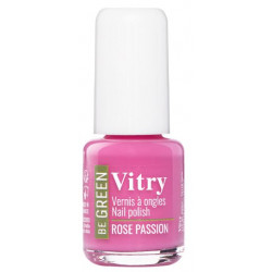 VITRY VERNIS À ONGLES BE GREEN Rose Passion 6ml