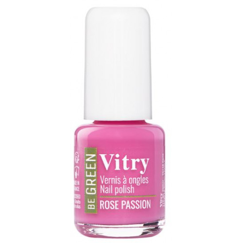 VITRY VERNIS À ONGLES BE GREEN Rose Passion 6ml