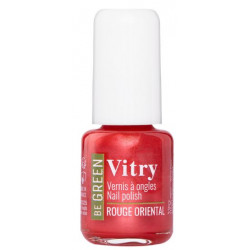 VITRY VERNIS À ONGLES BE GREEN Rouge Oriental 6ml