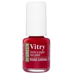 VITRY VERNIS À ONGLES BE GREEN Rouge Cardinal 6ml