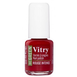 VITRY VERNIS À ONGLES BE GREEN Rouge Intense 6ml