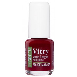 VITRY VERNIS À ONGLES BE GREEN Rouge Malaga 6ml