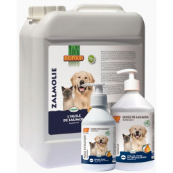 BIOFOOD CHIEN & CHAT HUILE DE SAUMON PELAGE PEAU ET