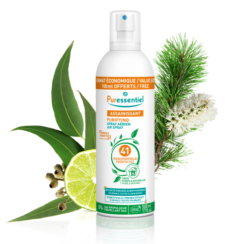 PURESSENTIEL ASSAINISSANT Air Freshening Spray with 41