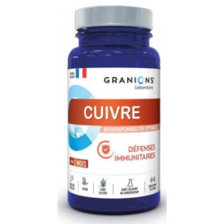 GRANIONS Cuivre 2mg - 60 Vegetable Capsules