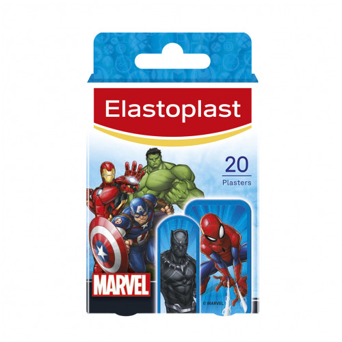 ELASTOPLAST PANSEMENTS Disney MARVEL 2 Formats - 20 pansements