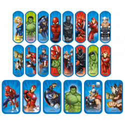 ELASTOPLAST PANSEMENTS Disney MARVEL 2 Formats - 20 pansements