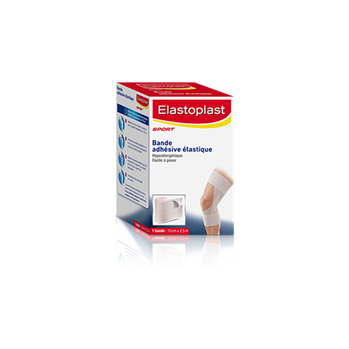 ELASTOPLAST BANDE ADHÉSIVE Elastique Genou - 10cmx2.5m