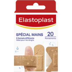 ELASTOPLAST PANSEMENTS Spécial Main 5 Formats - 20 Pansements