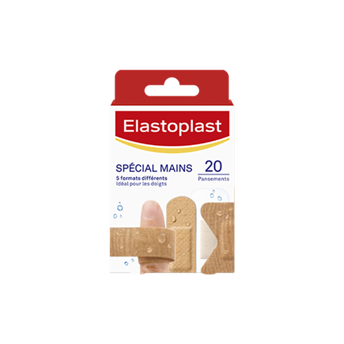 ELASTOPLAST PANSEMENTS Spécial Main 5 Formats - 20 Pansements