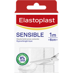 ELASTOPLAST SENSIBLE 10 Bandes à Découper - 10x6cm