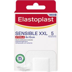 ELASTOPLAST SENSIBLE 5 Pansements XXL - 10x8cm