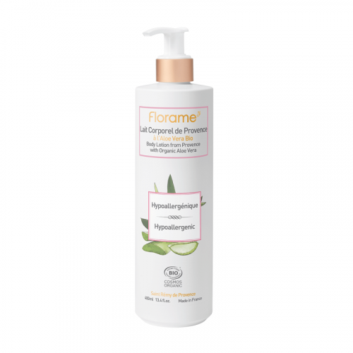 FLORAME Lait Corporel de Provence Hypoallergénique Bio - 400ml