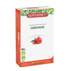 SUPERDIET Grenade BIO - 20 Ampoules de 15ml