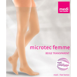 BAS DE CONTENTION 20 Microtec Transparent Classe 2 MEDIVEN