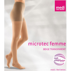 COLLANT DE CONTENTION 20 Microtec Transparent Classe 2 MEDIVEN