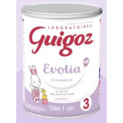 GUIGOZ Evolia Lait en Poudre de Croissance Dès 1 an - 800g