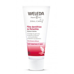 WELEDA Pâte Dentifrice au Ratanhia - 75ml